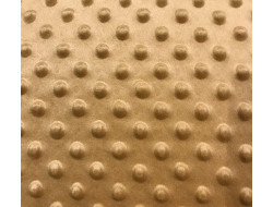Tissu Minkee moutarde