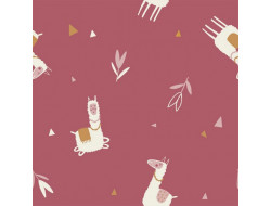 Tissu jersey Gold Lama - Katia Fabrics