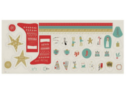 Panneau Tissu canvas Xmas Déco, Katia fabrics