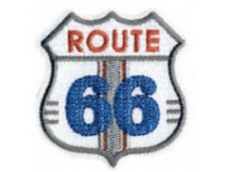 Écusson thermocollant Blason route 66