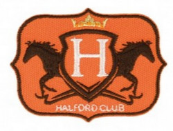 Écusson thermocollant Blason chevaux