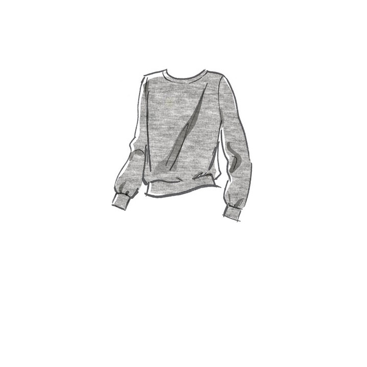 Sweat shirt  à Capuche - Mc Call's M8070  - 4