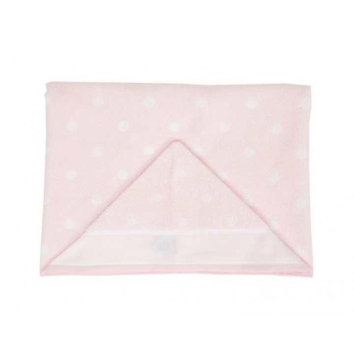 Sortie de bain avec capuche à pois rose RICO Rico Design - 1