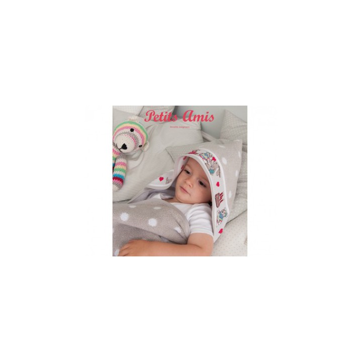 Sortie de bain avec capuche à pois rose RICO Rico Design - 3