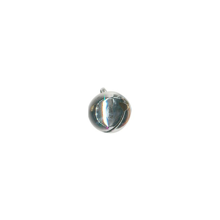 Grelot métal 10 mm - Argent  - 1