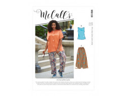 Chemise, haut , jupe et pantalon femme - Mc Call's M8159
