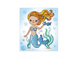 Kit broderie diamant Petite Sirène