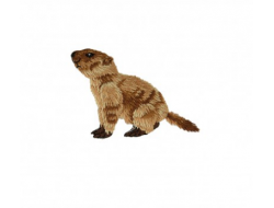 Écusson thermocollant - Marmotte profil