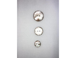 Bouton 2 trous Blanc