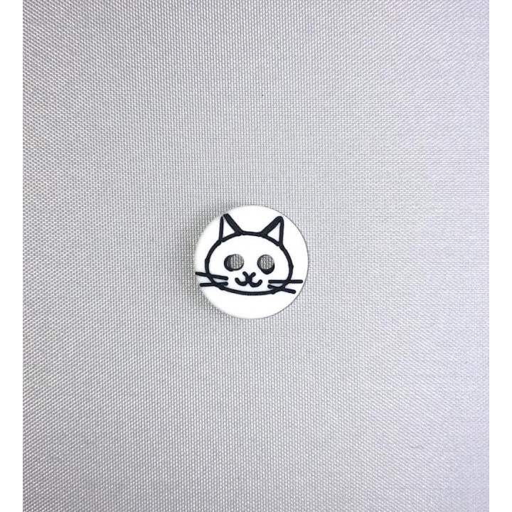 Bouton Bleu Tete De Chat Noire 12 Mm Mercerie Floriane Bouton Bleu Tete De Chat Noire 12 Mm Mercerie Floriane