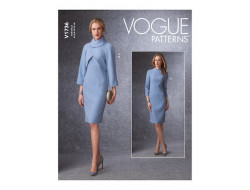 Patron Veste et Robe femme - Vogue 1736