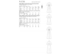 Patron Robe femme - Vogue 1735  - 4