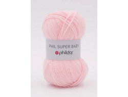 Fil Super baby Phildar 70 % Acrylique 30 % laine d'agneau Phildar - 1