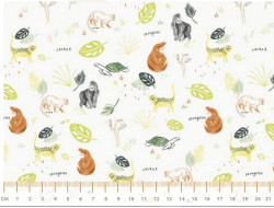 Tissu popeline Just hanging out Katia Fabrics  - 2