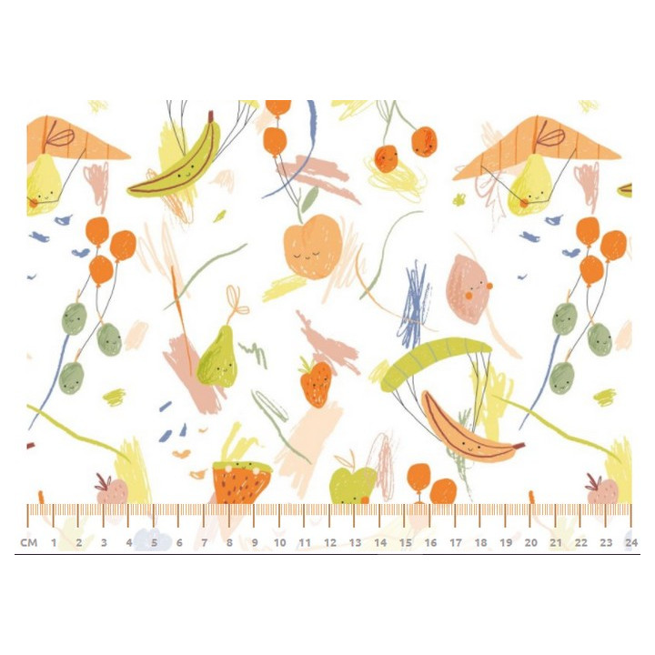 Tissu popeline Healthy fly Katia Fabrics  - 2