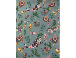 Tissu Canvas Tropical sea Katia