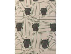 Tissu Canvas Hippo Diving Katia