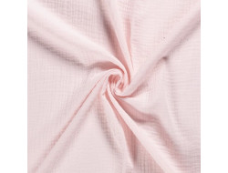 Tissu double rose clair