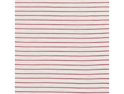 Tissu slub jersey stripes hazelnut Katia Fabrics