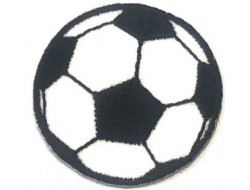Écusson thermocollant ballon foot grand modèle