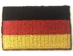 Écusson thermocollant drapeau Espagne - 4*2.5 cm
