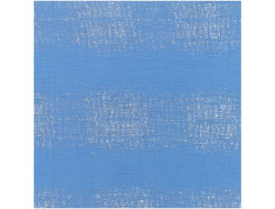 Tissu coton mousseline froissée bleue - Rico Design