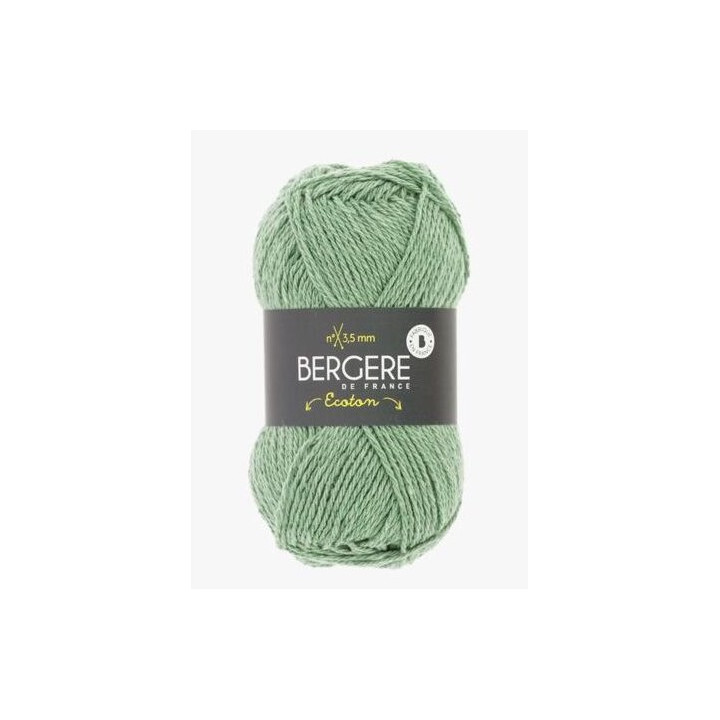 Fil Ecoton Bergère de France 48% Acrylique 48% Coton 4% Autres fibres  - 1