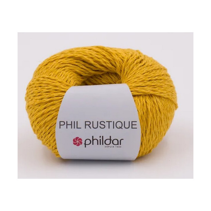 Fil Rustique Phildar 65% Coton 10%Lin 25%Viscose Phildar - 1