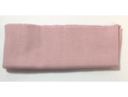 Bas de blouson acrylique/laine rose
