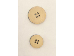 Bouton bois spirale