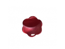 Bouton fleur rouge