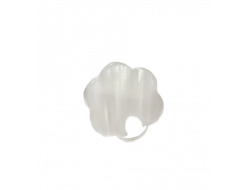 Bouton fleur blanche