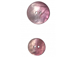 Bouton nacré rose