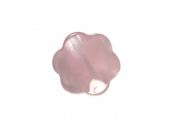 Bouton fleur rose pale
