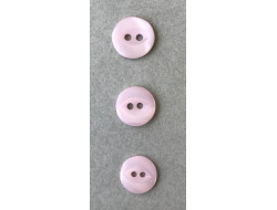Bouton nacre rose