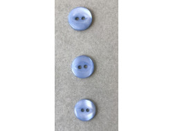 Bouton nacré bleu