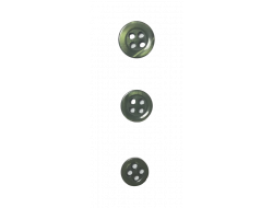 Bouton classique kaki 9, 10 et 12 mm