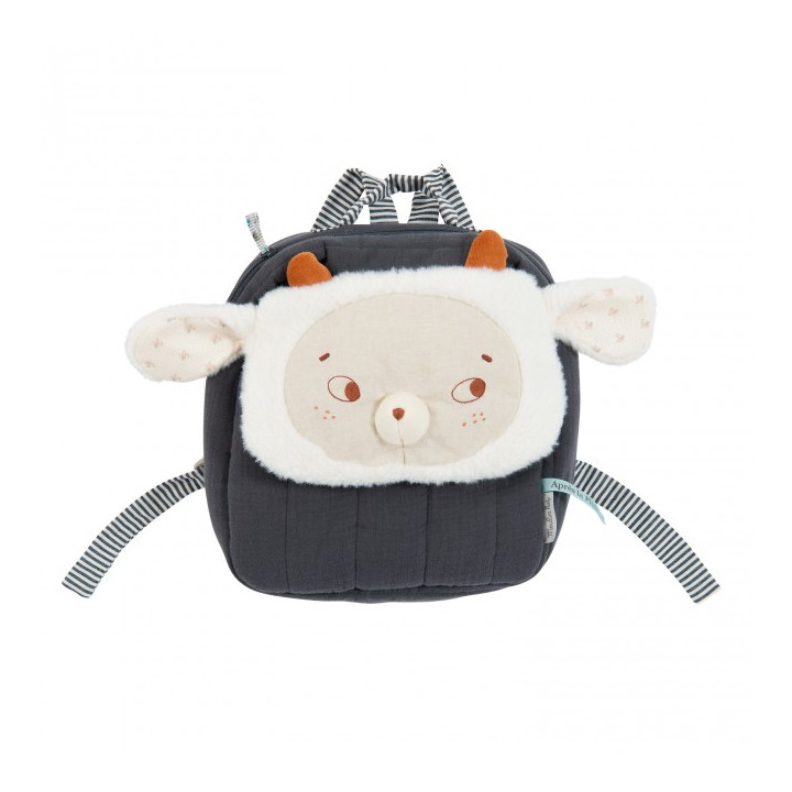 Sac à dos mouton Après la pluie - Moulin Roty  - 1