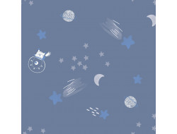 Tissu molletonné Astro Pals Galaxy, Katia fabrics