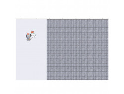 Coupon Tissu Panel Firefighter, Katia fabrics