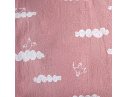Tissu coton rustique - Peace Maker Pink, Katia Fabrics  - 1