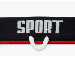 Ruban élastique sport avec cordon