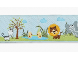 Galon Jacquard jungle 20mm