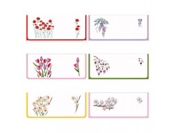 Pochettes serviettes à broder Margot