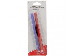 Stylo à marquer x2 bleu et rouge