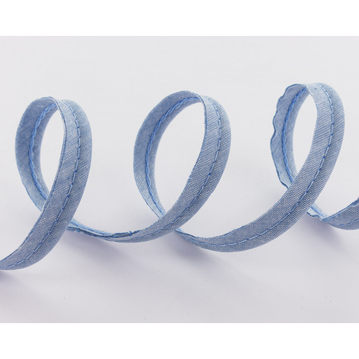 Passepoil jean chambray  - 1