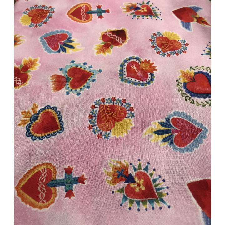 Tissu Michael Miller Fabrics - Sacred heart  - 1