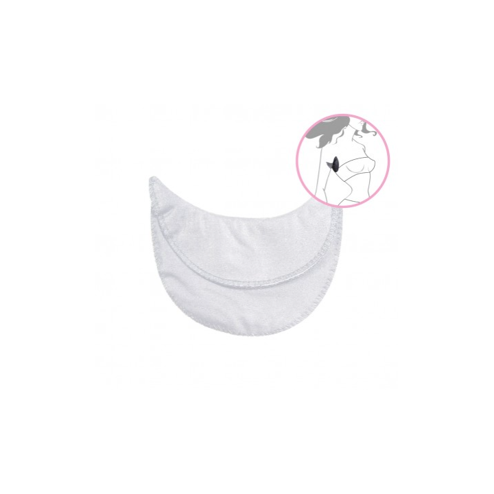 Dessous de bras manche courte Blanc  - 1