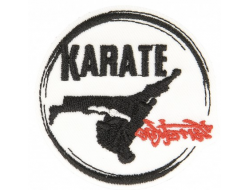 Ecusson thermocollant Karaté
