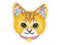 Écusson thermocollant - Chaton roux